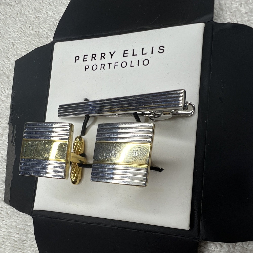 Perry Ellis Cufflinks - Picture 2 of 5